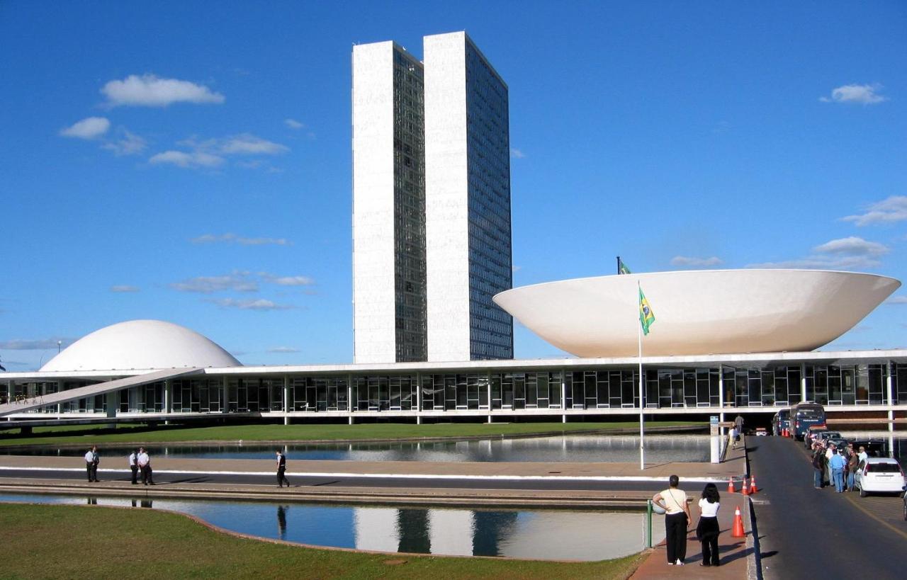 V1005 Flat 10º Andar Com Vista Para Esplanada Brasília Exterior photo